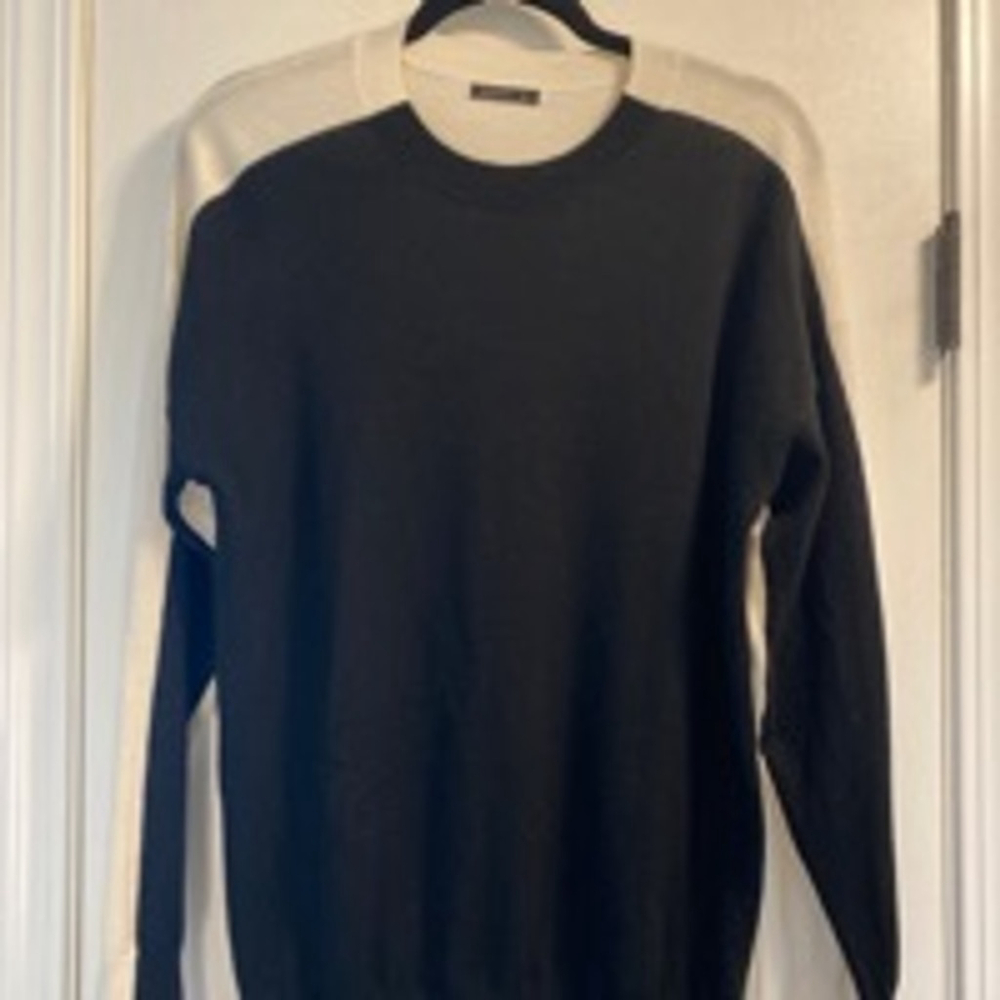 Women's MOTF Sweater Size M Black and White